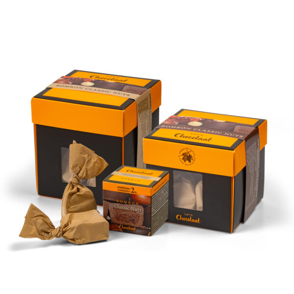 Classic Nuts Praline Candy Cube