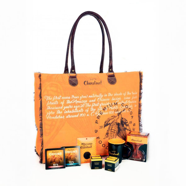 Lets Chocolaat Criollo Yellow Tote Bag