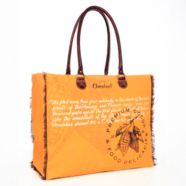 Lets Chocolaat Criollo Yellow Tote Bag
