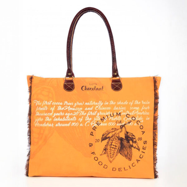 Lets Chocolaat Criollo Yellow Tote Bag