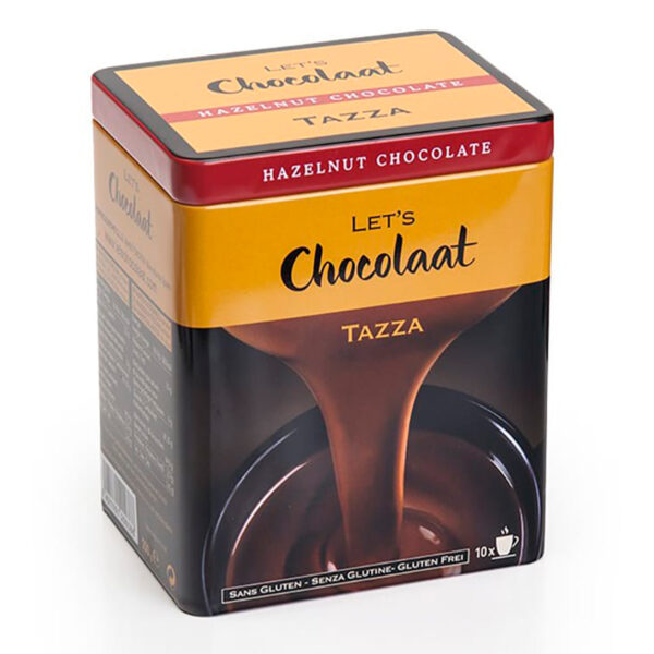 Chocolate a la taza Hazelnut - premium tin 10 sachets