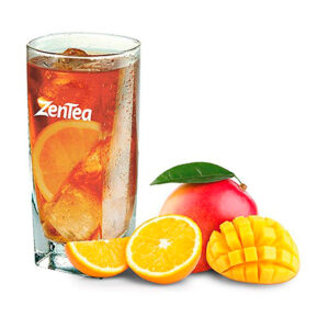 Zentea Iced Tea Mango Orange flavor