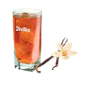 Zentea Roiboos and Vanilla flavored iced tea