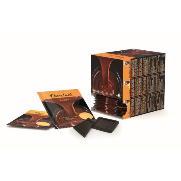 Dark drinking chocolate - box of 12 sachets