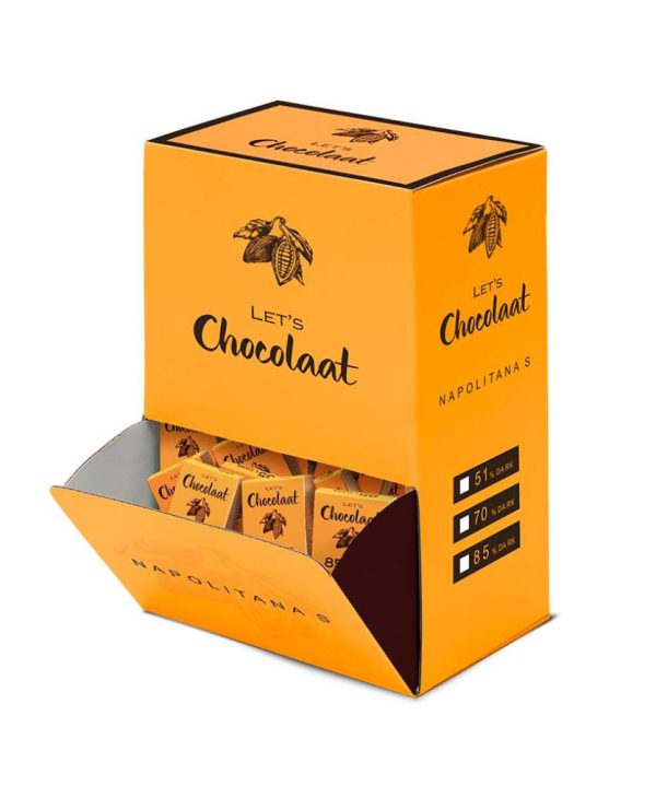 Neapolitan wafers 5g 51% - Dispenser box 1 kg