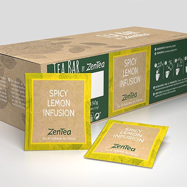 Zentea Wellness Spicy Lemongrass Tea - 100 tea bags