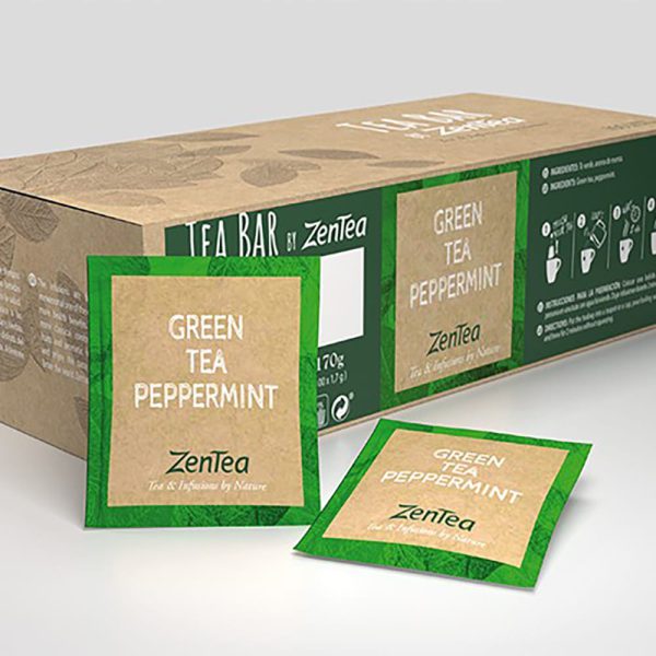 Peppermint Green Tea - 100 tea bags
