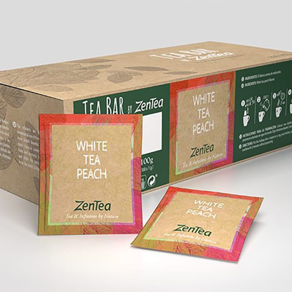 White Tea with Peach - 100 tea bags