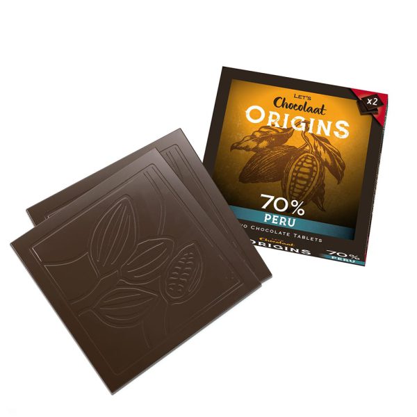 Origins 70% cocoa Peru chocolate bar (2 units)