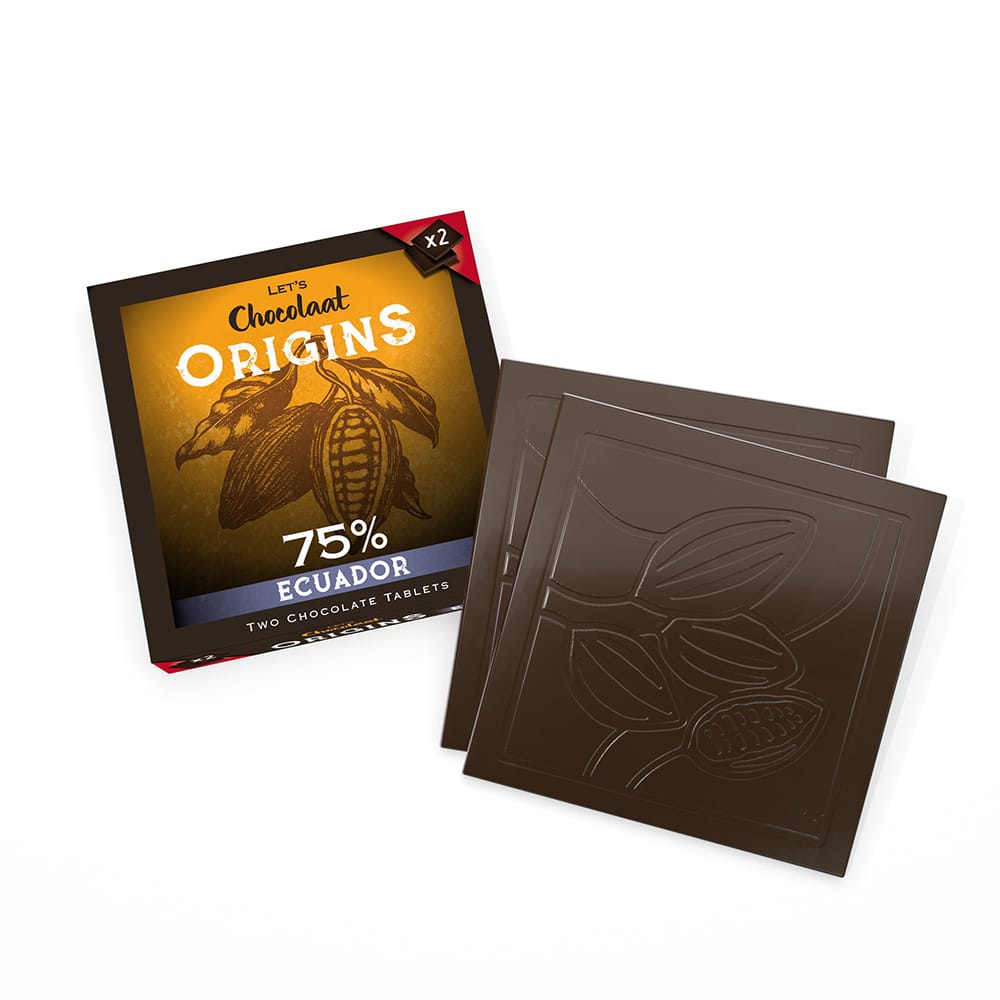 Origins 75% cocoa Ecuador chocolate bar (2 units)