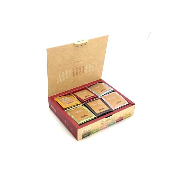 WELLNESS COLLECTION Herbal Tea Pack, 6 flavors