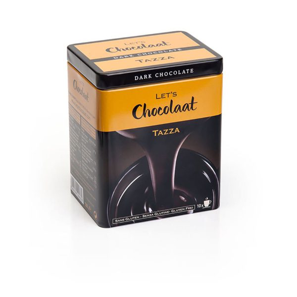 Dark drinking chocolate - premium tin with 10 sachets
