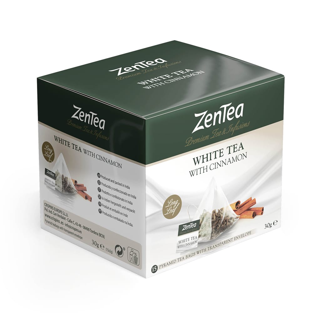 White tea with cinnamon - 15 sachets