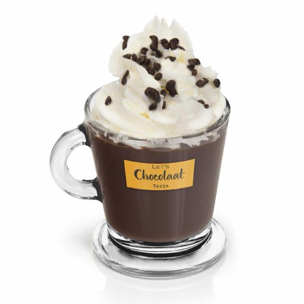 Lets Chocolaat glass cups 8cl